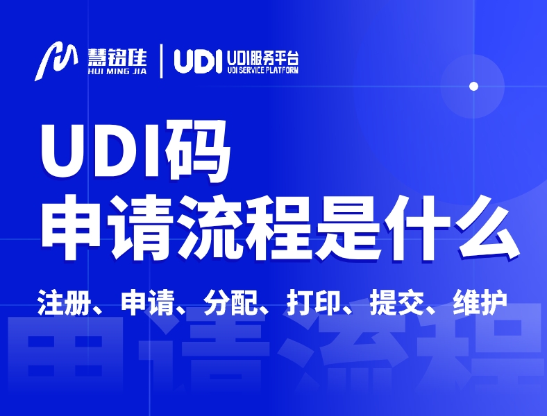 申请UDI完整流程是什么？
